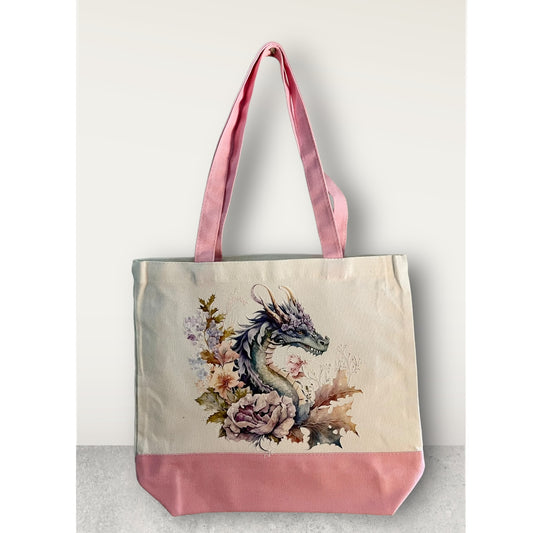 Tote Bag Pastel Dragon