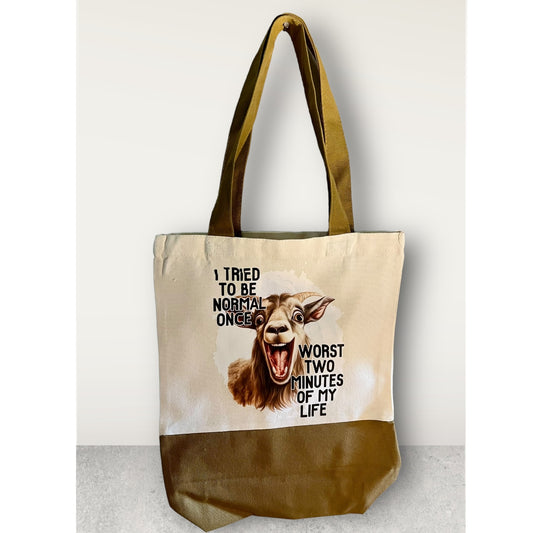 I tried to be normal