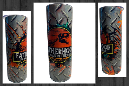 Fatherhood is a walk in the park