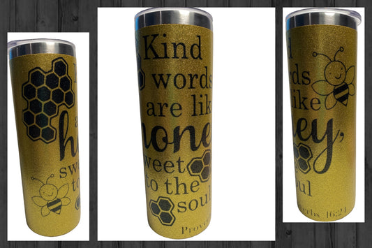 Gold Glitter Sweet as Honey