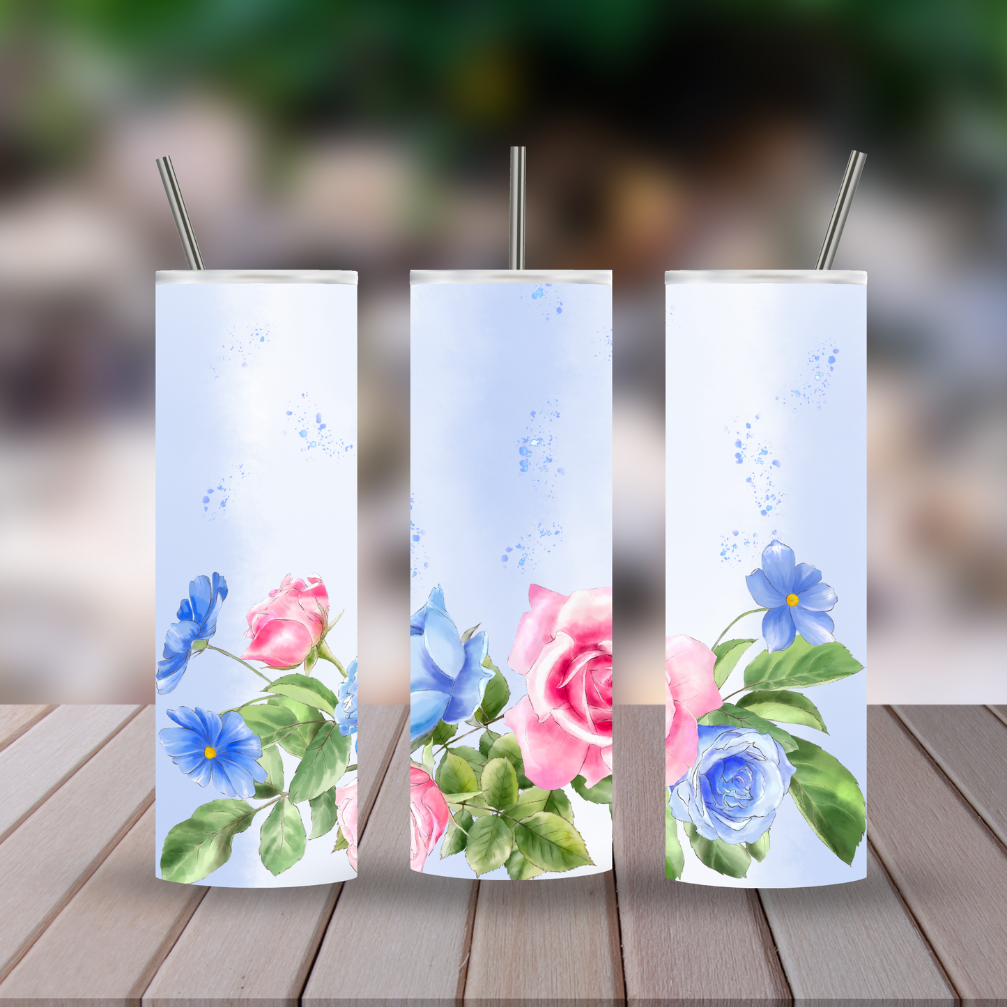 Blue Spring Flowers