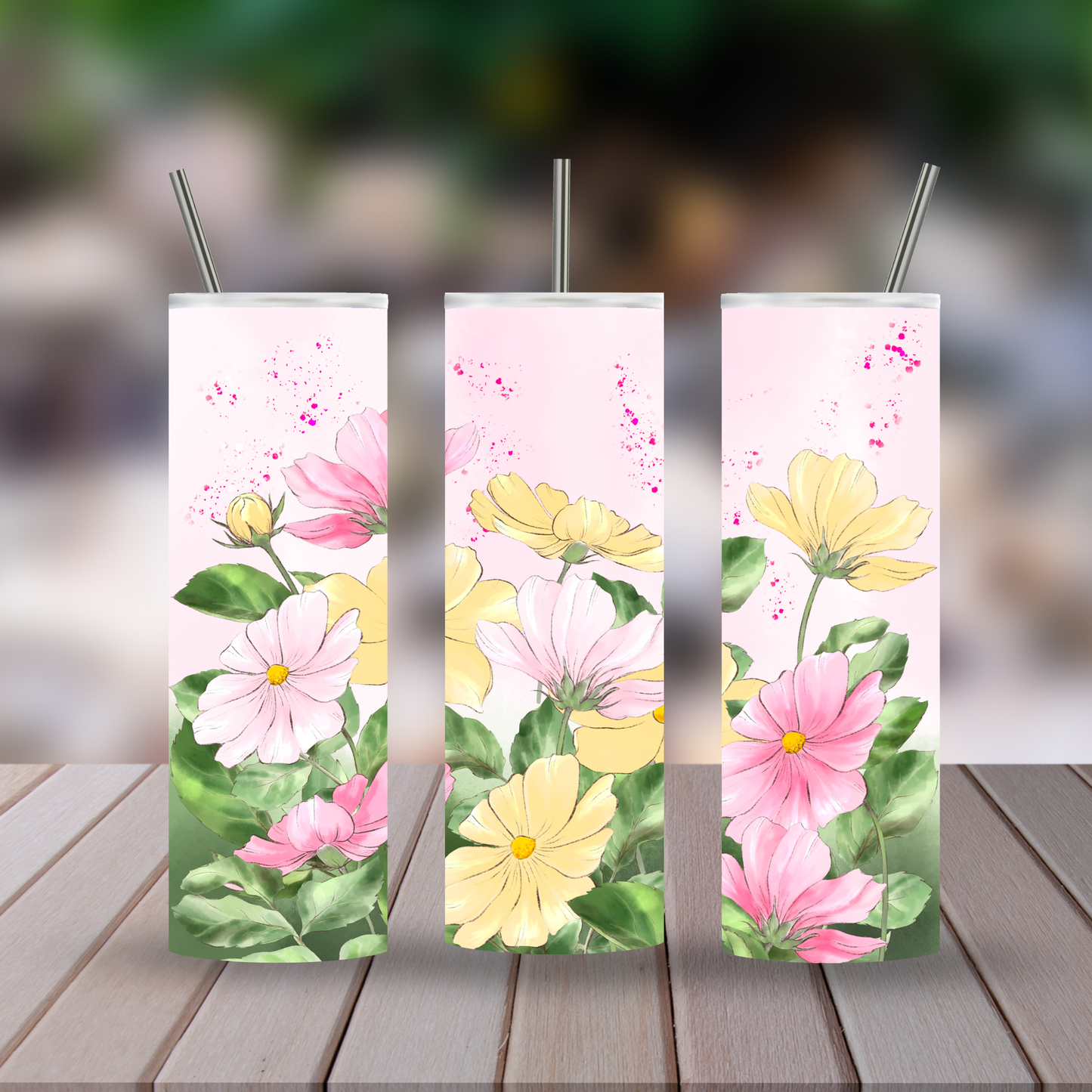 Pink Spring Flowers